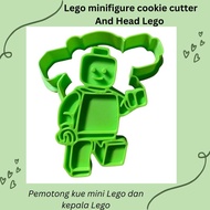 Lego minifigure cookie cutter And Head Lego Lego mini cake cutter And lego Head