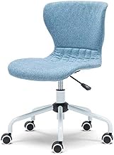 Office Chair Computer Chair Ergonomic Free Rotation Height Adjustment Lounge Chair Swivel Chair Armchair,White Decoration
