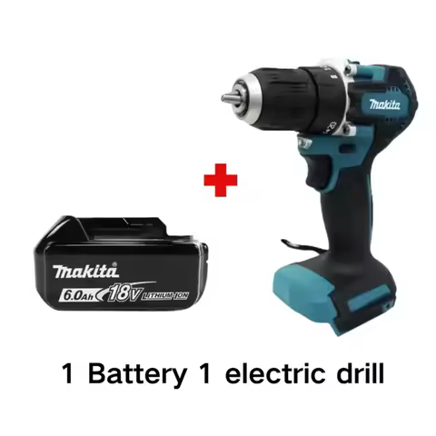 🟩Makita DHP487 DHP487Z 18V LXT Brushless Cordless Impact Drill Motor Compact Hammer Driver Rechargea