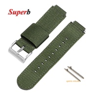 16mm 18mm Nylon Watch Band for Casio AQ-S800 GA100 GA2100 F-108 DW6900 MRW-S300 AE-1000 GA-700 W-218