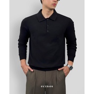 ECINOS Man - Han Knitted Button TopPOLO | Men's clothes | Men's T-Shirts Knit Polo Shirt
