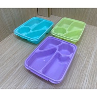 Hana bento 4-compartment lunch box