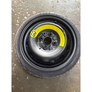 Spare tayar T105/70D14 USED Lubang 100