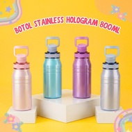 800ML HOLOGRAM STAINLESS BOTTLE TUMBLR BPA FREE STAINLESS STEEL WATER BOTTLE
