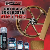 AIKKA LC V8 SE SPORT RIM BRONZE WL59/YLC02 Cat Motor Sport Rim Paint LC COCO
