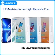 SUNSHINE SS-057H/SS-057HB/SS-057HE Hydrogel film protect films for phone screen film 50pcs