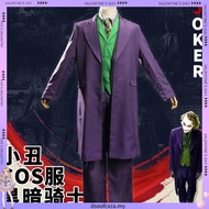 Dark Knight DC Joker Heath Ledger costume Joker Suit Batman Male Halloween Costume Performance Costu