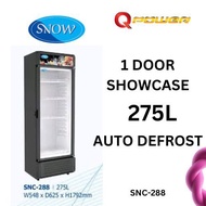 SNOW 1 Door Display Chiller SNC-218BW /SNC-288/ LG-268F  (210L/ 268L / 275L)