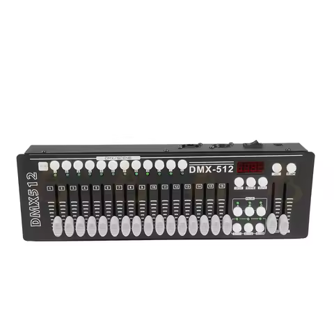 Battery DMX512-16 Controller Stage Lighting 512 DMX Console DJ KTV Nightclub Controller Equipment