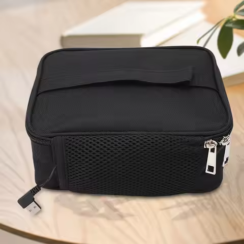 USB Electric Heating Lunch Bag 2.7L Camping Electric Lunch Box Food Warmer Food Insulation Bento Lun
