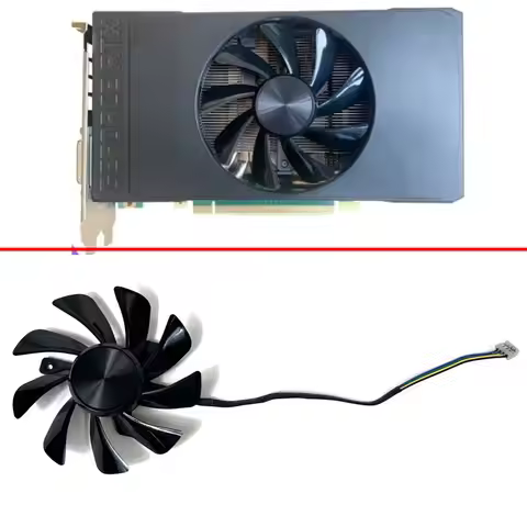 NEW 87MM 4PIN T129215BU T129215SU 0.5A GTX1660 RTX2060 SUPER ITX GPU Cooler fan For DELL RTX 2060Sup