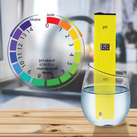 Digital PH Meter Pocket Pen Water test PH-009 Tester IA 0.0-14.0pH for Aquarium Pool Water Laborator