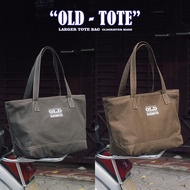 Large size “OLD - tote” tote bag men - Olderister