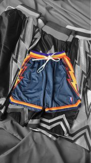 NBA 籃球短褲 勇士隊 Curry 經典深藍配色