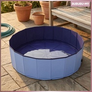 [BububuMY] Foldable Children's Pool without Inflation Round Foldable Pool Paneled for Aquatic Fun