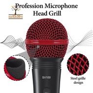 Wireless Microphone Grille Microphone Accessories Metal Microphone Grille Head for  ,SM58S,SM58LC an