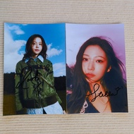 H2H Hearts2Hearts STELLA CARMEN Autographed 20cm Photo