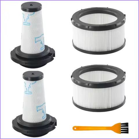 Vacuum Filter Accessories for Rowenta X-Force Flex 9.60 Aqua/Animal/Allergy/X-Nano Battery, Washable