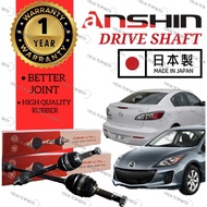 (1 YEAR WARRANTY) ANSHIN ULTRA JAPAN HEAVY DUTY DRIVE SHAFT MAZDA 3 BL 1.6 2.0 09-12Y LEFT OR RIGHT