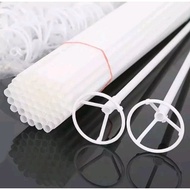 TOKODIPADANG1 Stem + Foil Balloon Holder and PVC BOBO balloon stem PVC BALLOON STICK PVC BOBO BALLOO