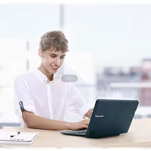 KU 2-in-1 11.6" Windows 10 Mini Notebook Intel Atom x5-Z8300 64-bit Quad Core 4GB DDR RAM 32GB ROM 1