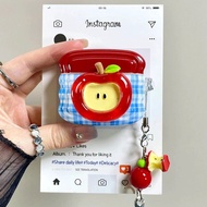 Checkered Apple Airpods 4 Case  AirPods 3/1/2 Apple Earphone Protective Cover Airpods Pro 2 Case Cut