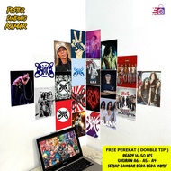 Poster Dinding Kamar Tema Slank / Poster Slank / Hiasan Dinding / Poster Kamar / Hiasan kamar / COD