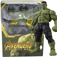 SHF MARVEL Avengers Infinity War Hulk Action Figure Box Toys Collectible Model Toys Dolls Gift Set