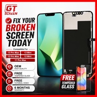 Compatible With 13 12 Mini 11 Pro Max GT Screen LCD Display Touch Display Digitizer Replacement Skri