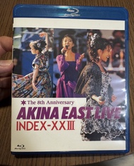 日版 中森明菜 Akina East Live Index-XXIII Blu-ray Disc