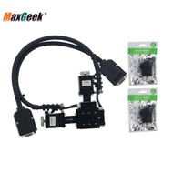 Maxgeek FEY4015 40x40mm/1.6x1.6" XY Axis Sliding Table Sliding Stage Cross Roller Type Motorized Pla