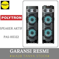 POLYTRON PAS-10D22 SPEAKER AKTIF - Deepa Elektronik