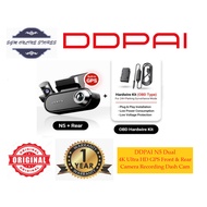 DDPAI N5 Dual 4K Ultra HD GPS Front & Rear Car Camera Recording Dash Cam