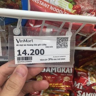Supermarket price tags with buttons, supermarket plastic clips, price tags, supermarket price tags
