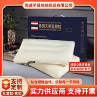 New Style Thailand Natural Latex Pillow Opening Prize Crushed Latex Particle Pillow Company Movable Rectangular Pillow