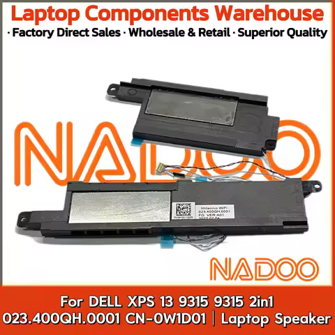 New Original Laptop Notebook Audio Speaker For DELL XPS 13 9315 9315 2in1 023.400QH.0001 CN-0W1D01 b