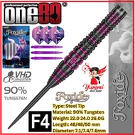 ONE80 STEEL TIP DARTS - FOXIDE F4 (22G/24G/26G)