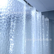 Transparente 3D kurtina shower ginagamit hamog tubig, tubig na walang katibayan sa paghuhukay butas,