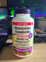 Webber Naturals 關節靈 葡萄糖胺軟骨素 Webber Naturals Glucosamine Chondroitine