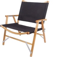 Kermit Wide Chair 白橡木克米特椅寬版(黑) 戶外露營 休閒折疊椅