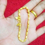 gelang gentong 1 sampai 5 suku lapis emas 24k - 1 suku 19