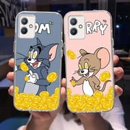 T44 Cat gold Mouse TPU Case for OPPO A3 Pro A80 A5i A3X 5G