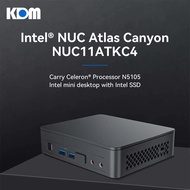 Mini PC มินิพีซี NUC11ATKC4 Intel Celeron N5105 8GB 500GB SSD Wireless-AC 9462 BT5.1 4C/4T 4K Dual HDMI Output Gigabit Internet Desktop Mini Computer NUC Atlas Canyon