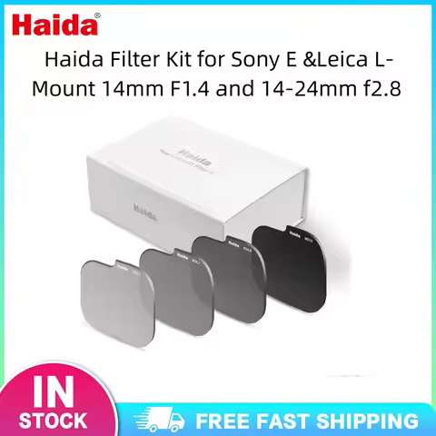 Haida Rear Filter Kit ND0.9-ND3.0 for Sigma 14-24mm f/2.8 DG DN Art Sony E/Leica L, 3/4/6/10 Stop, B