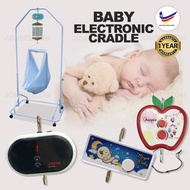 FULL SET ***Jombeli***ELECTRONIC BABY CRADLE GOGO BABY BUAIAN ELEKTRIK/ Buai elektrik/ BABY CRADLE IBABY