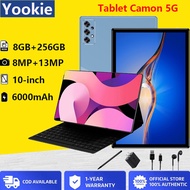 Yookie CAMON Tablet 10inch 8GB+256GB Gaming Tablet Original Big Sale 2023 for Kids Android Tablet On