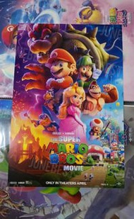 超級瑪利歐兄弟 《super mario 》第一集 特別版A3電影海報