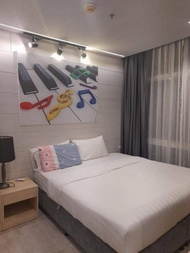 中天海灘的1臥室公寓 - 26平方公尺/1間專用衛浴 (Pattaya，中天海滩，精装公寓，楼层好位置佳，距离海滩500米)