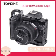 R50 R100 Camera Cage for Canon EOS R50 Camera Video Shooting Cage Rig Filming Accessories 3/8“ Arri