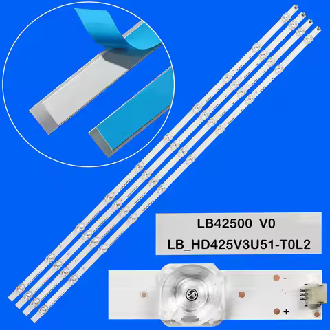 LED Backlight Strio CRH-BX425V33030T041002Q-REV1.1 For H43B7300 H43B7500 H53A6140 H43B7500UK LB42500